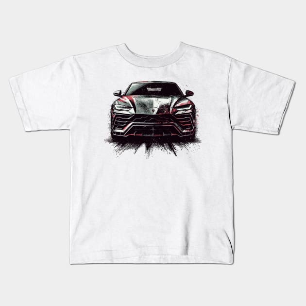 Lamborghini Urus Kids T-Shirt by Vehicles-Art